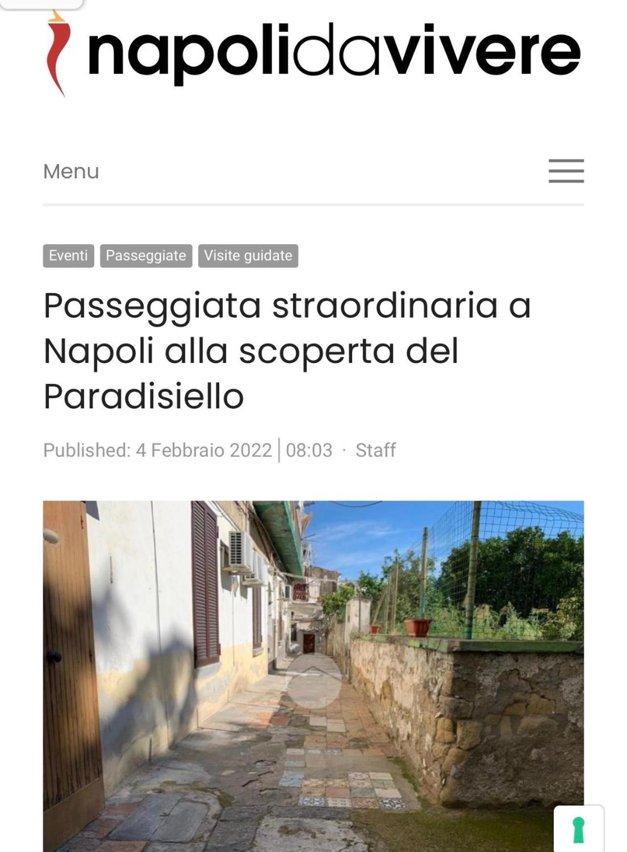 L'Oasi Di Luis Villa Napoli Eksteriør billede